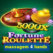 massagem 4 hands